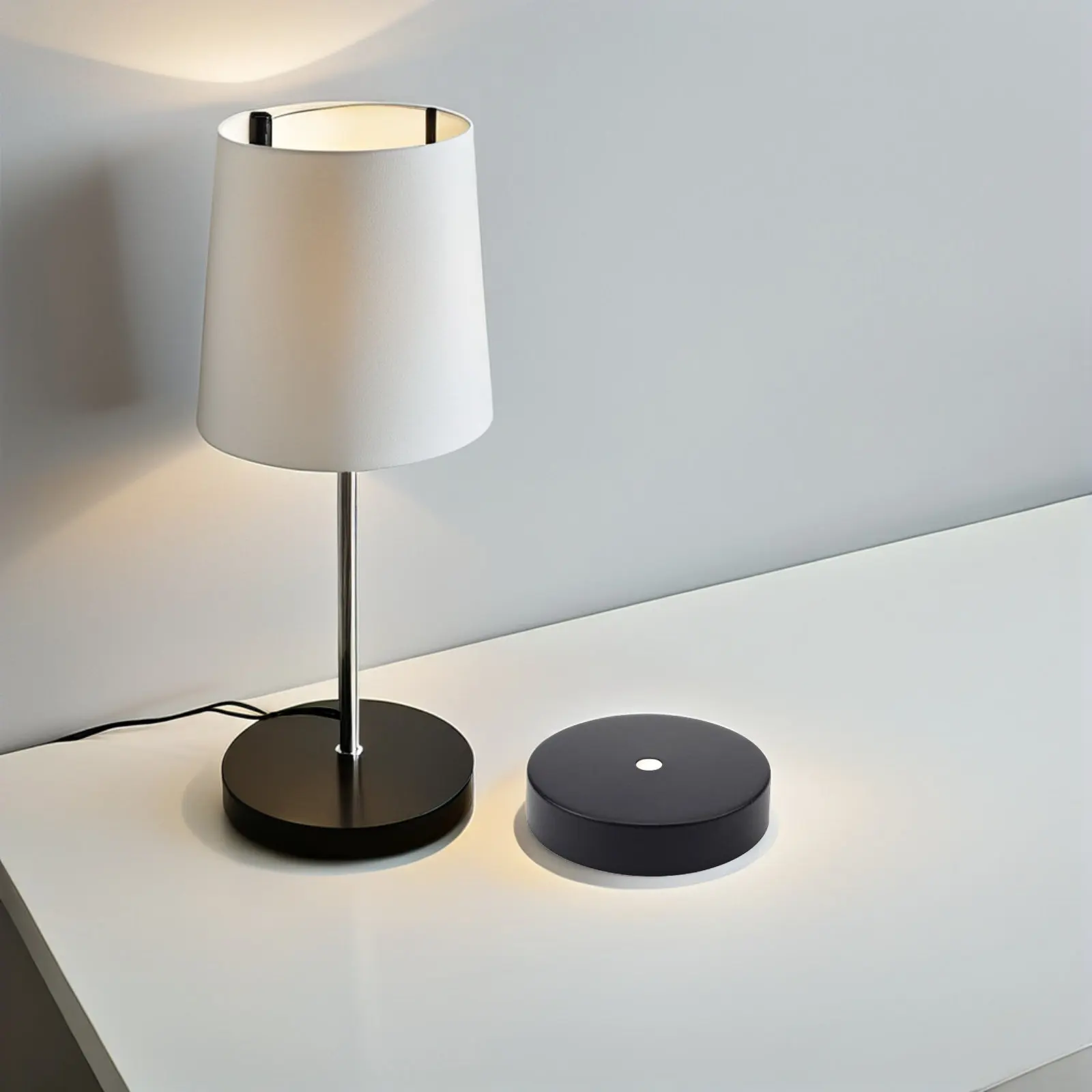 1Set Round Ceiling Cover Plate Iron Material DIY Light Fixture Mounting Ceiling Canopy Kit Chandelier Canopy Pendant Light Kit