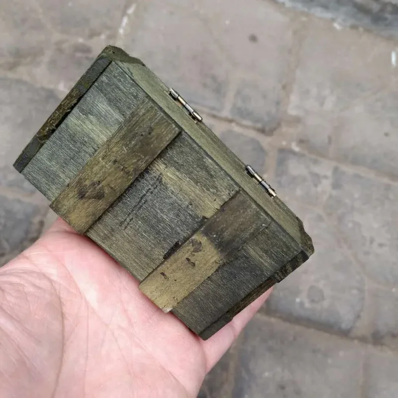 Pudełko na amunicję w skali 1/6, styl wojskowy z II wojny światowej, drewniane. ‌   Model etui na akcesoria do figurek akcji o wysokości 12 cali