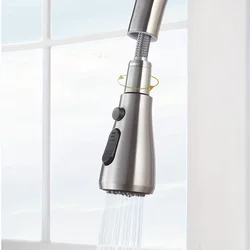 Cucina estraibile One click stop rubinetto spruzzatore ugello di ricambio lavabo doccia soffione a spruzzo filtro rubinetto a risparmio idrico