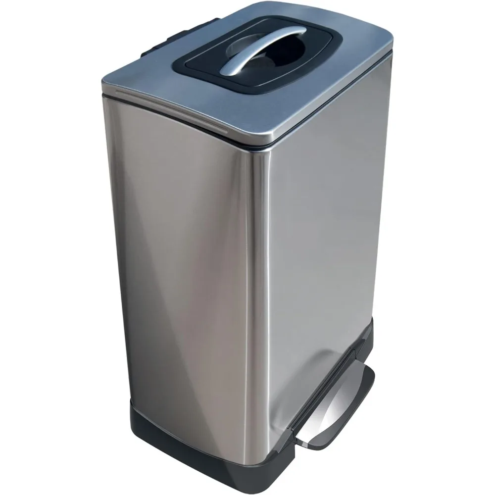 

Trash Krusher Manual Trash Compactor, 40 L, Stainless Steel