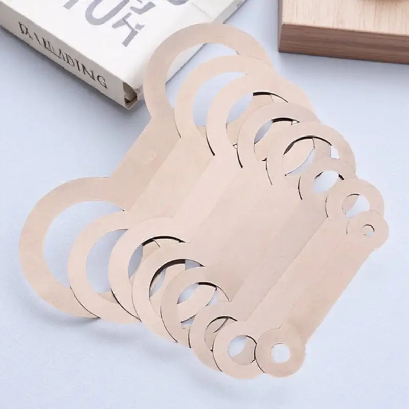 8pcs Saxophone Pad Leveling Rings 8 Sizes Silver For Sax Flute Clarinet Repair Tool Instrument Pads Adjustment Pad Iron