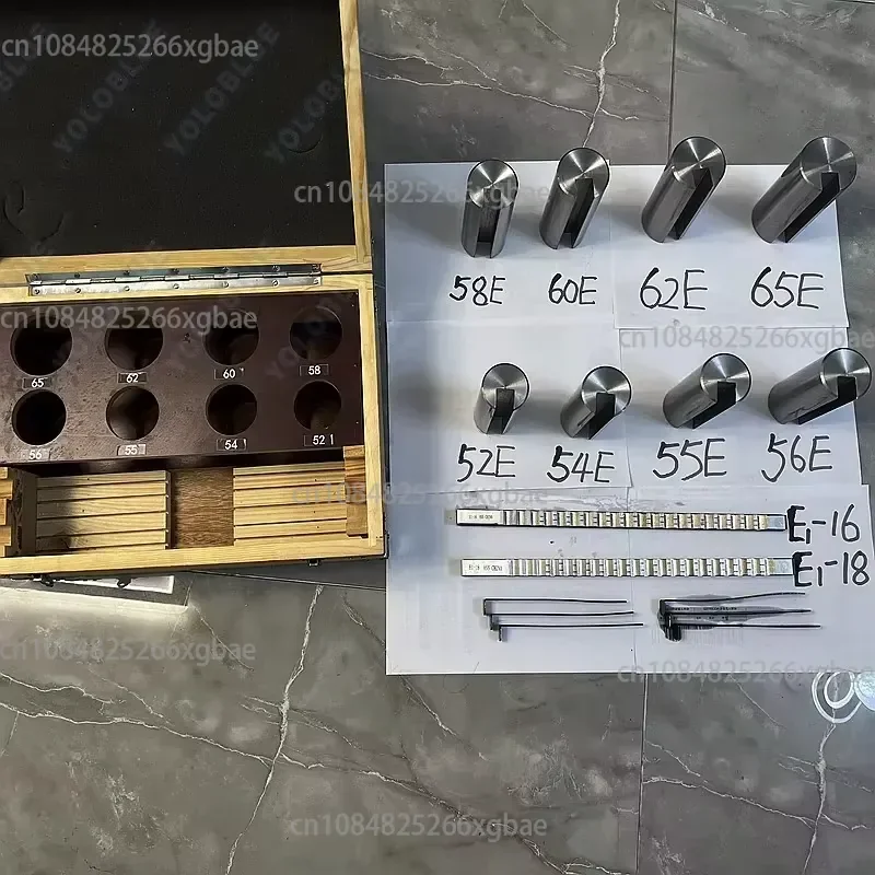 №90 Hss16 pcs Groove Keyway Broaches Set Bushing Shim Set Metric System HSS Keyway Tool Knife for CNC Machine