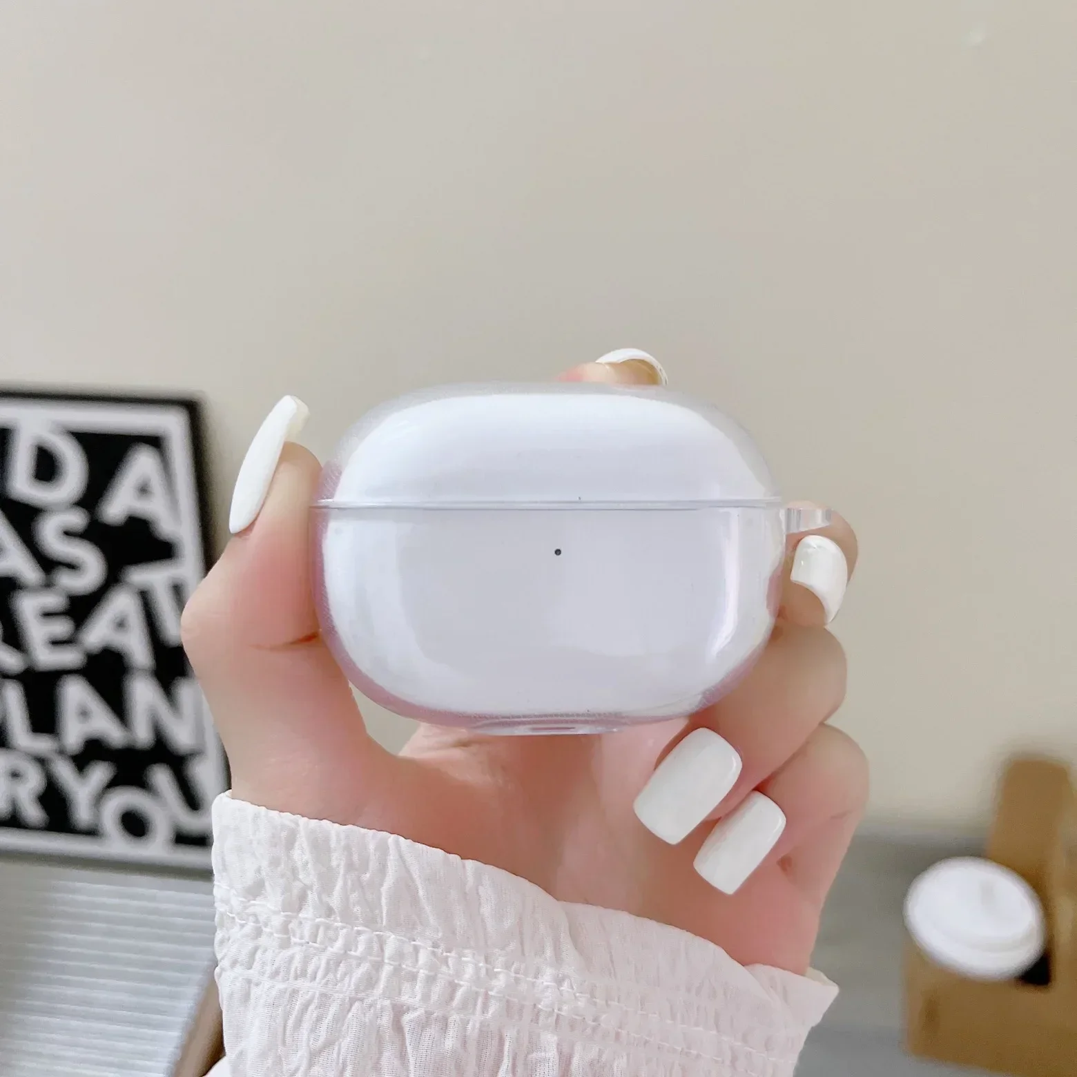 Ins زهرة حقيبة سماعة الاذن لهواوي Freeclip / Freebuds PRO 4 /pro3 /pro2 /SE SE2 SE3 /Lipstick 2 حافظة لينة سيليكون غطاء شفاف #6