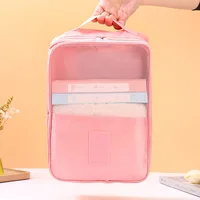 Sac à chaussures de voyage Portable de haute qualité, sacs pour sous-vêtements et vêtements, organisateur de chaussures, sac de rangement, accessoires de voyage multifonctions 4