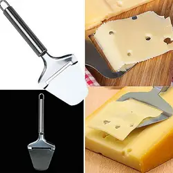 Cheese Peeler Silver Stainless Steel Cheese Slicer Cutter Board Butter Slice Cutting Knife Kitchen Baking Cooking Cheese Tools