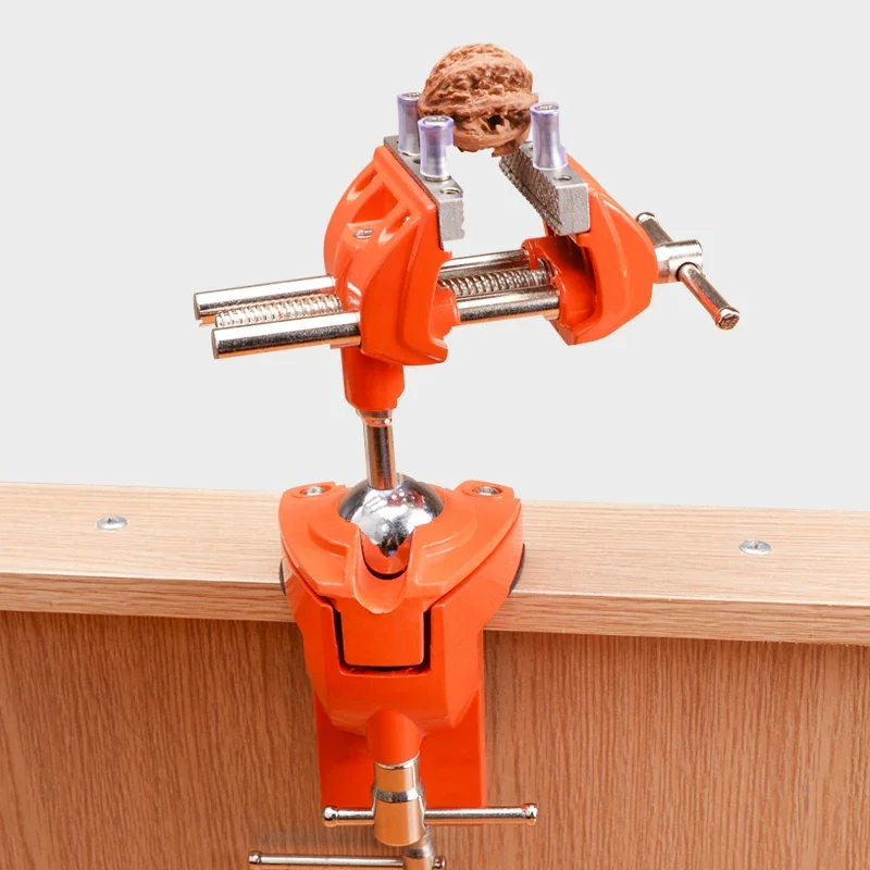 70mm Vise Rotates 360 Degree Rotating Universal Units Clamp Vice Swivel Table Bench Heavy Duty Multifunction Tabletop Hand Tools