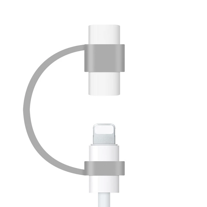 2024 Neuer Ladekabel-Adapter, Silikon-Griffhülsenhalter für Micro-USB, Bleistift