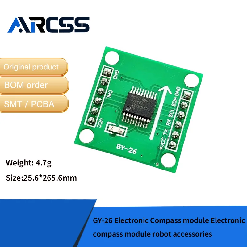 GY-26 وحدة البوصلة الإلكترونية وحدة البوصلة الإلكترونية ملحقات الروبوت