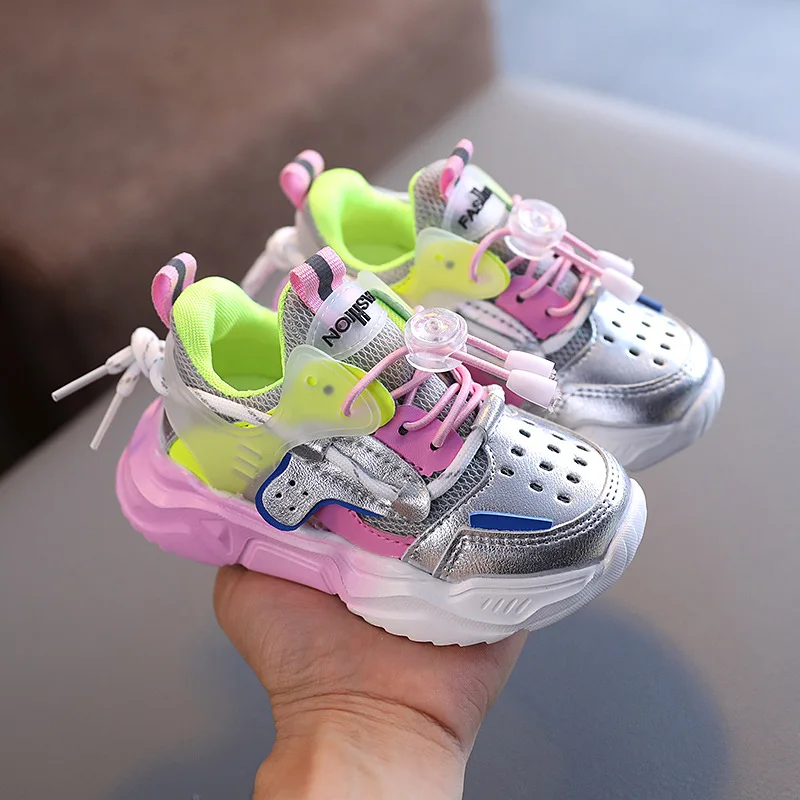 New Autumn Baby Girls Boys Casual Shoe Soft Bottom Non-slip Breathable Outdoor Fashion for Kids Sneakers Children Sports Shoes