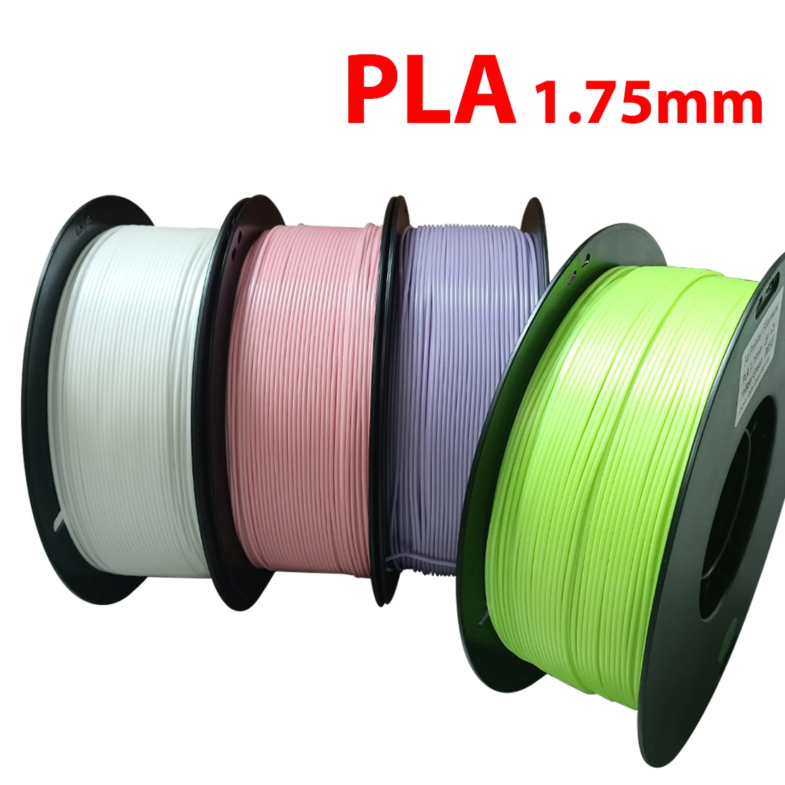 250g 95A 3D Printer Filament PLA Purple Pink Green White wire Vacuum Packaging 1.75mm 0.25Kg For 3D Printing Fliament Supplies