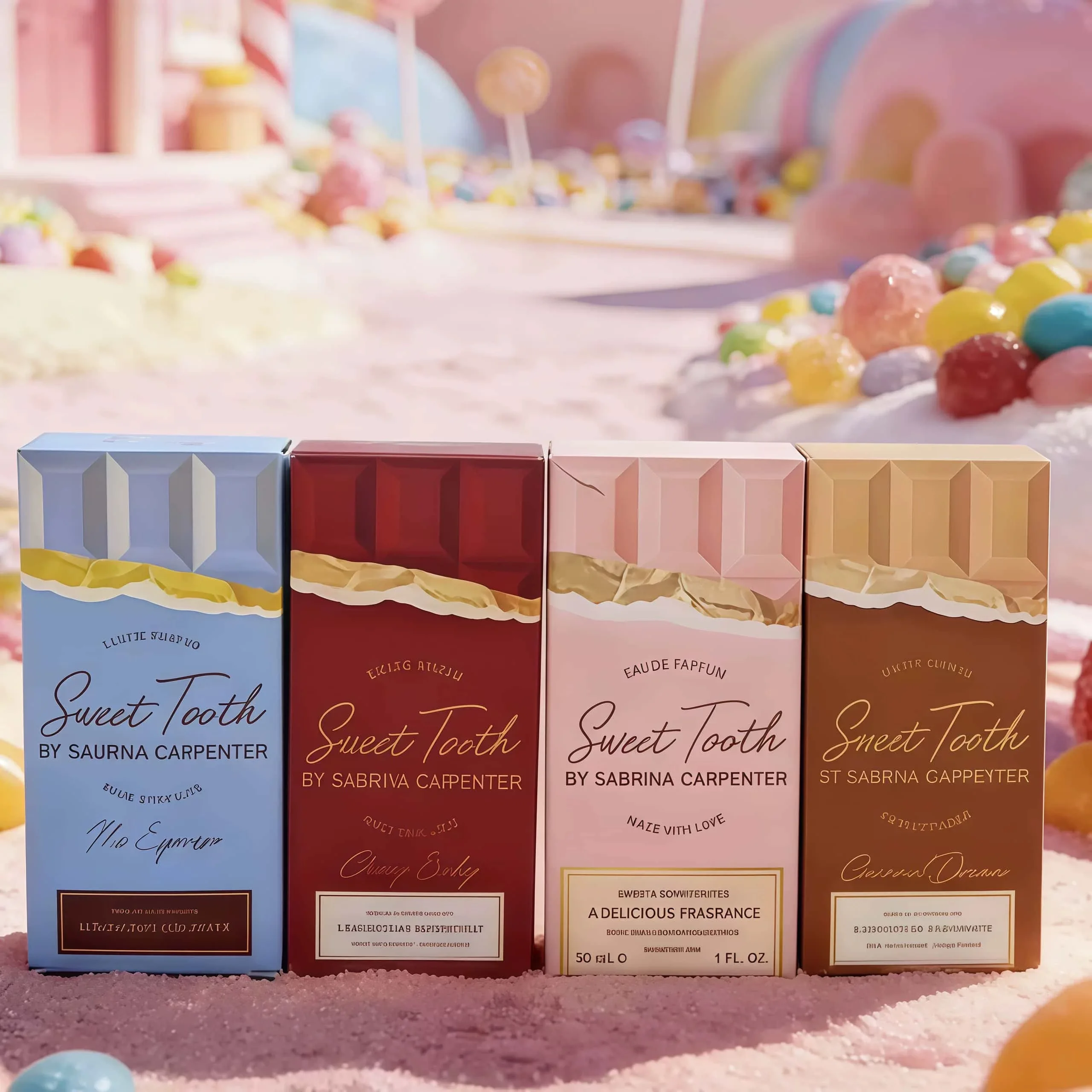 

SABRINA CARPENTER Sweet Tooth Series Launches Four Women's Exclusive Delicacies Sweet spray