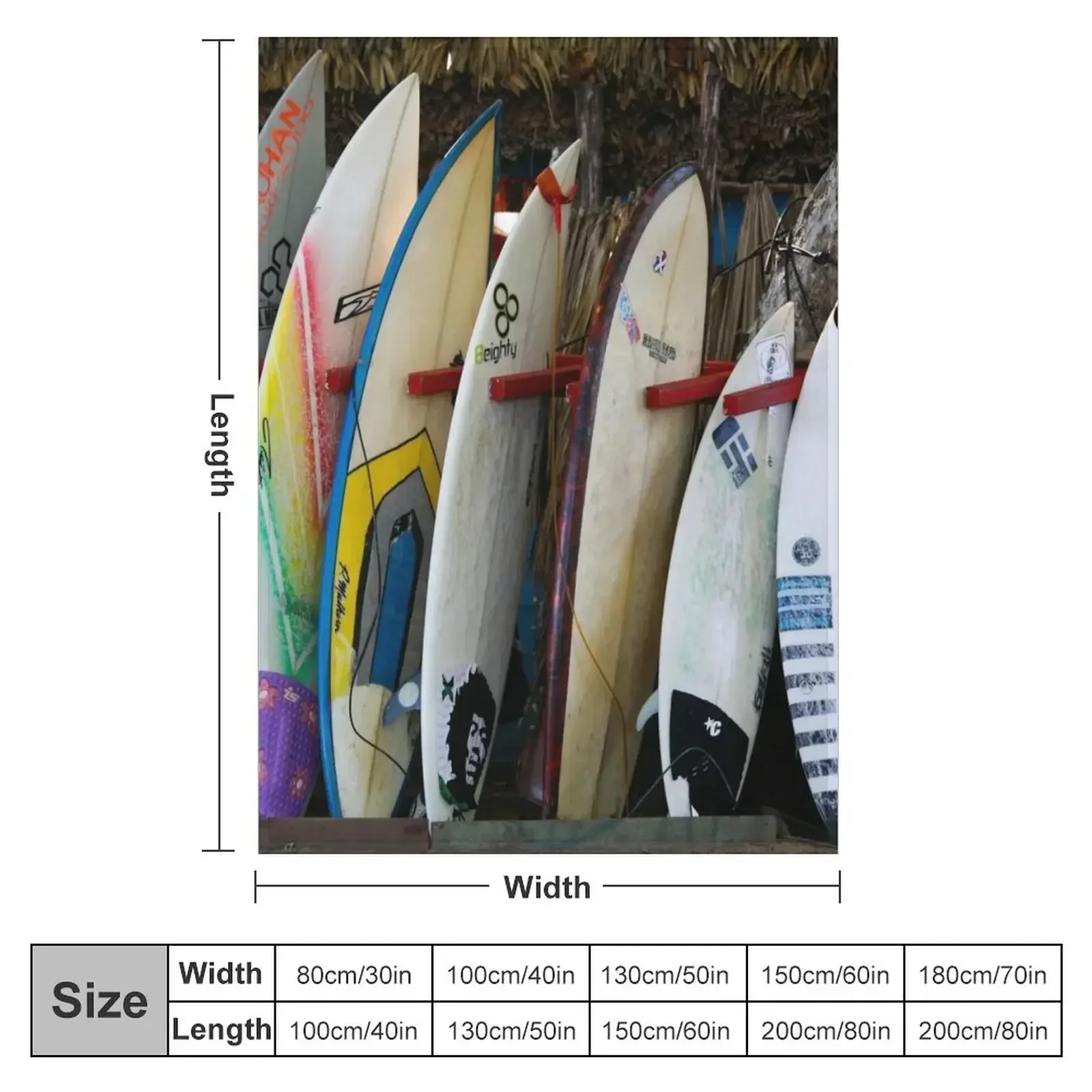 Surfboards Throw Blanket Blankets For Baby manga Luxury Brand Nap cosplay anime christmas gifts Blankets