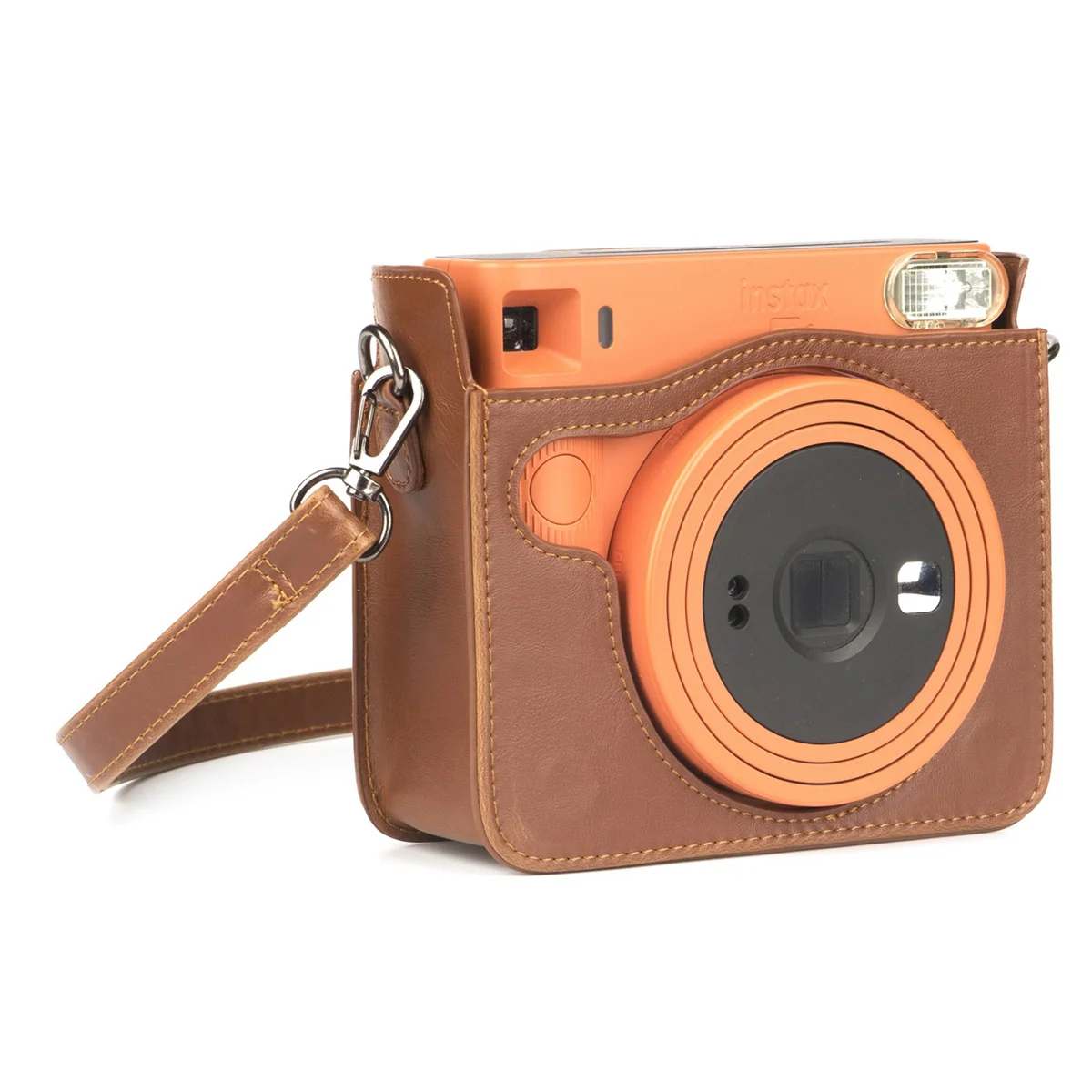 Bolsa Retro Para cámara Fujifilm Instax Square SQ40, funda a prueba de golpes con correa ajustable para el hombro