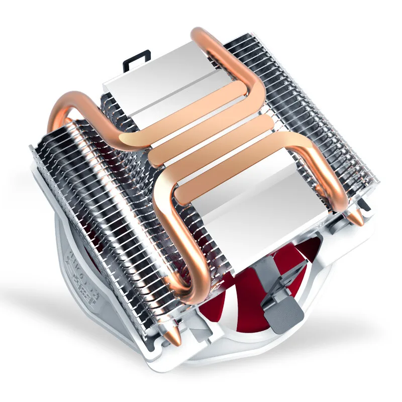 pccooler وحدة المعالجة المركزية برودة مبرد الهواء 4 أنابيب الحرارة PWM 4pin 120 مللي متر معالج المروحة LGA1700 1151 1200 AM5 AM4 برودة