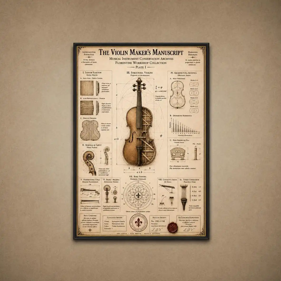 Music Instruments Posters Trumpet Saxophone Violin Anatomy Office Modern Prints Canvas Painting Wall Art Picture Home Room Decor