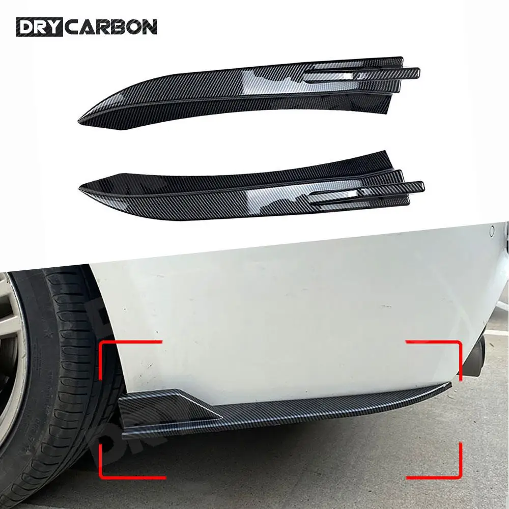 

Car Styling Rear Bumper Lip Diffuser Splitter Flaps Spoiler Bodykits Accessories For BMW 3 Series F30 M Sport 2013-2019