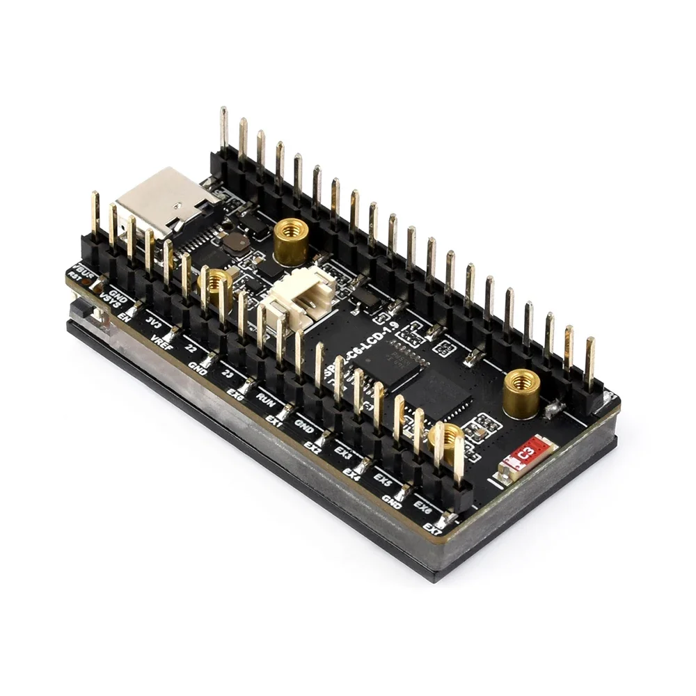 RONXII ESP32 S3/C6 Entwicklungsboard 1,9-Zoll-LCD-Display Touchscreen-Option 170×320 mit RGB Unterstützt WiFi 6&Bluetooth Typ-C