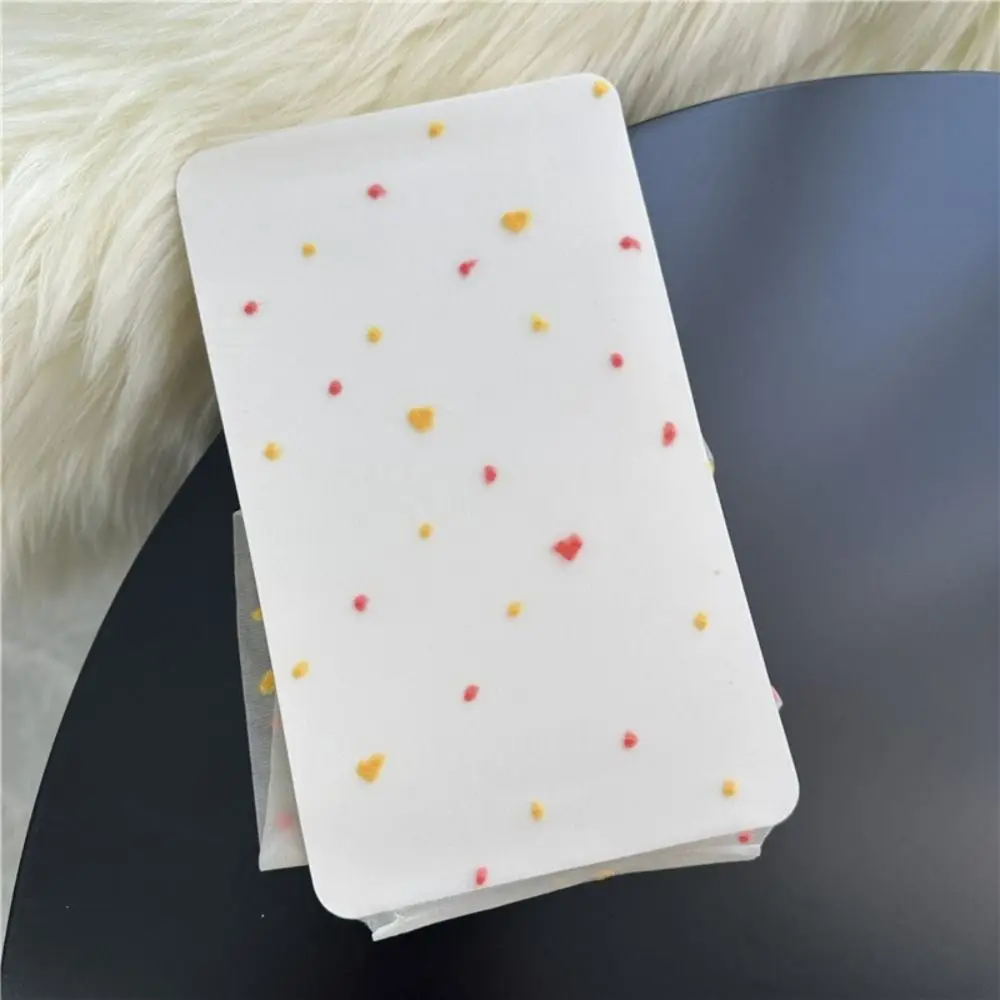 2Pcs Sweet Transparent Heart Long Tights Ultra-thin Lolita JK Style Colorful Dot Stockings Nylon Harajuku Leggings Women Summer