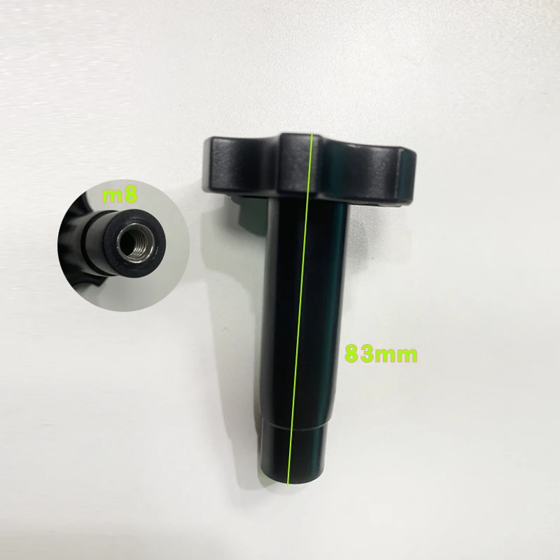 Maniglia di bloccaggio della manopola della valvola di uscita della macchina per il gelato, dimensioni M8X83, con dado interno in metallo e parti a vite, per un uso a lungo termine