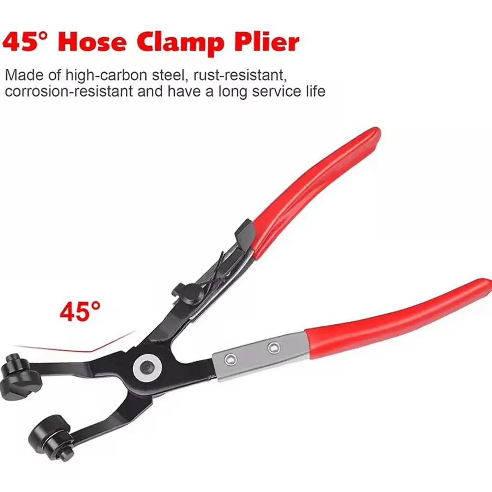 

1 шт. плоскогубцы для хомутов: снятие автомобильных водопроводных труб для зажимов для шлангов охлаждающей жидкости - более толстая ручка, ручной инструмент повышенной прочности N9K7