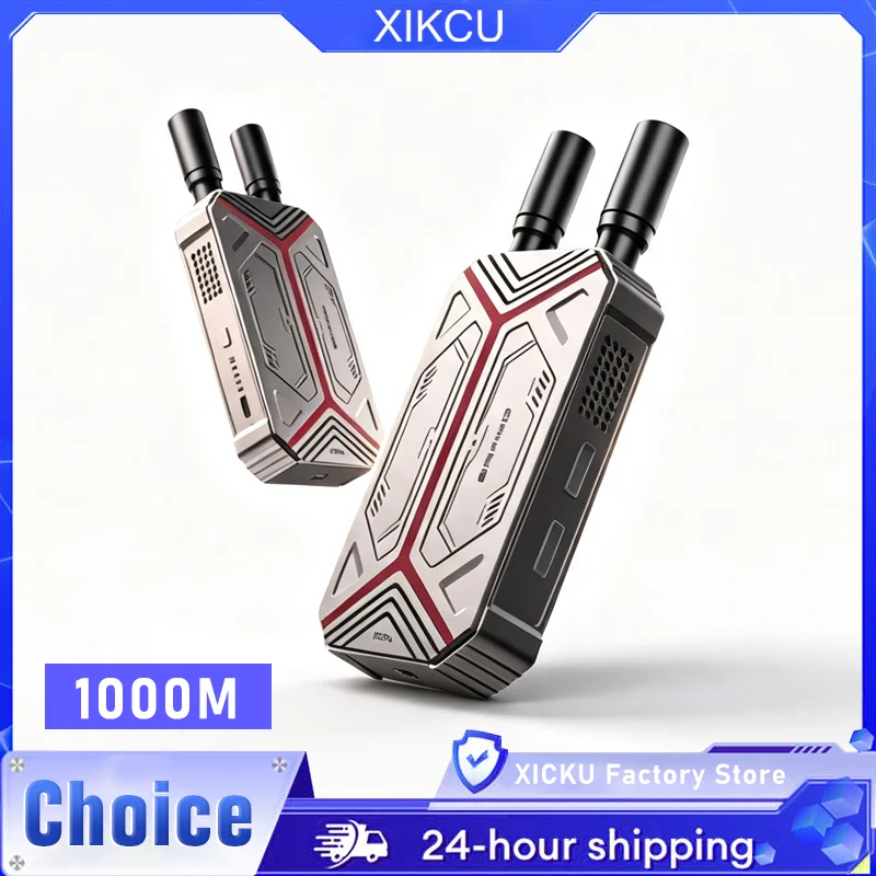Dual Antenna 1000M Wireless HDMI Compatible Transmitter Receiver 1080P 60Hz Lossless AV Transmission No Wiring for Home Theater