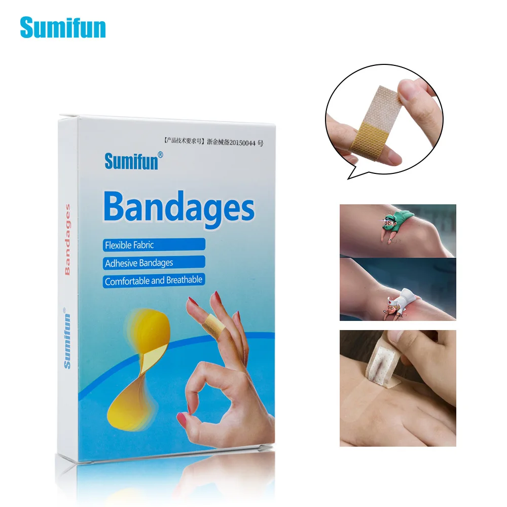 

New Joom 100pcs sumifun skin wound Nursing Band-Aid Ointment K02901