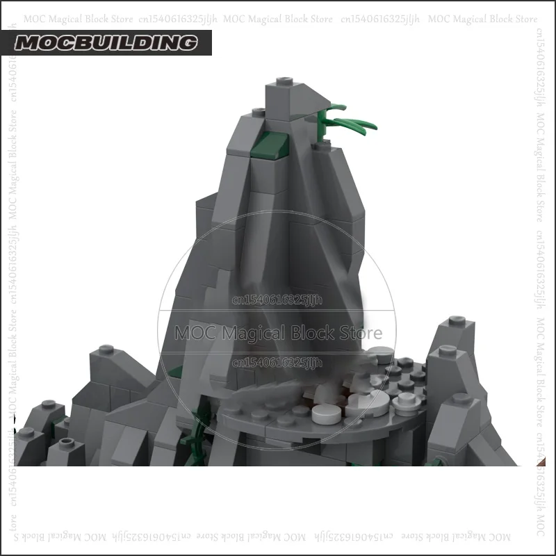 Movie Scene Model The Forbidden Pool UCS Moc Building Blocks DIY Assembly Technology Bricks Collection Toys Dispaly Xmas Gifts