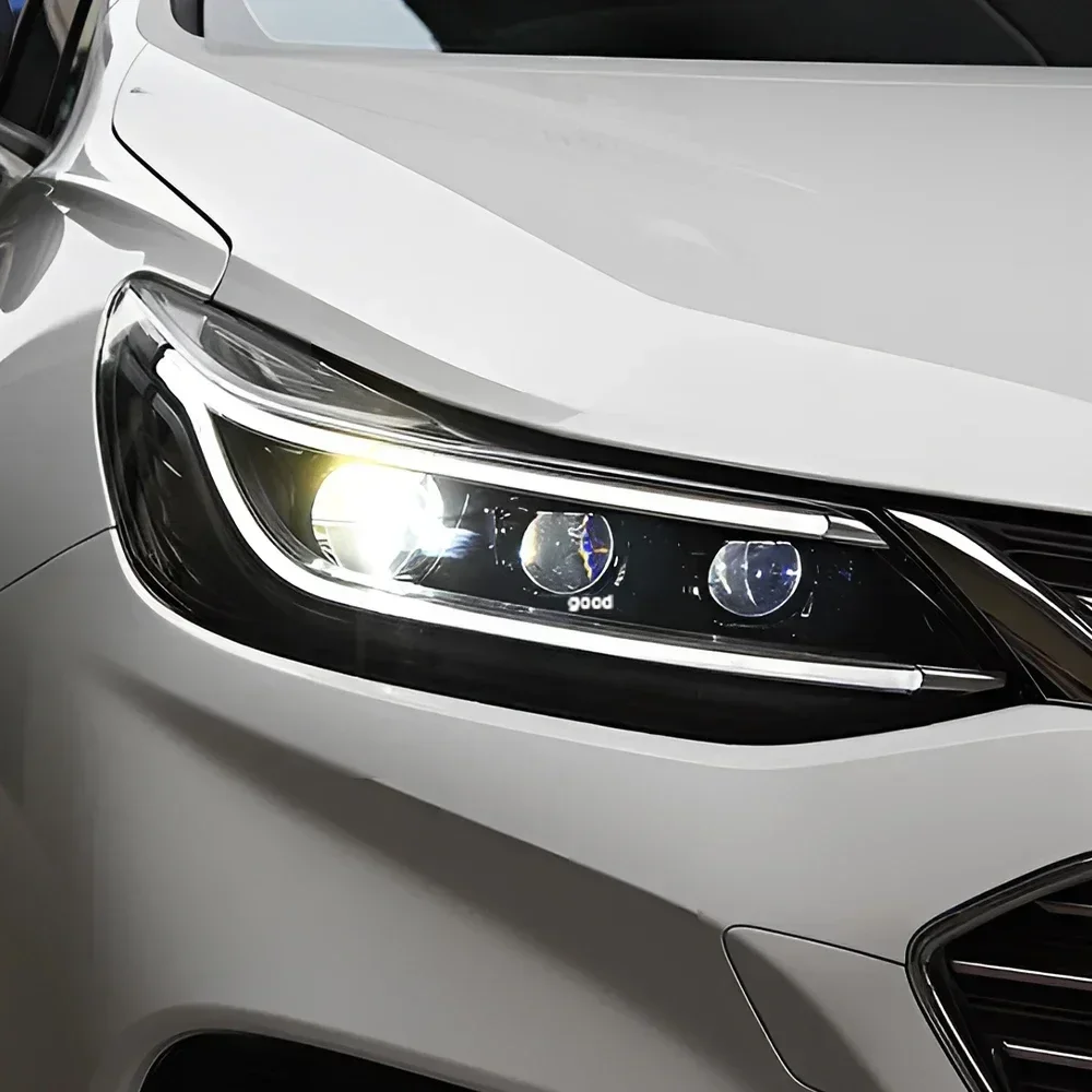 

For Chevrolet Cruze 2017-2019 Auto Headlights Assembly Upgrade LED Dynamic Streamer Projector Lens Car Front Lamps Accessories