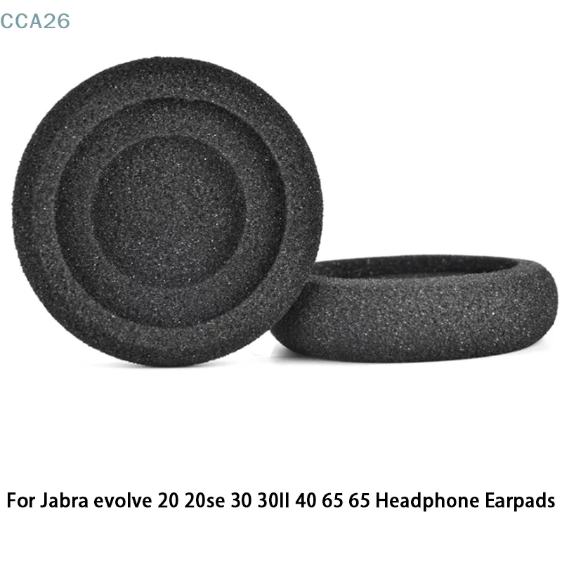 Replacement Ear Pads Headphone Earpads Soft Memory Foam Sponge Cover Earphone Sleeve For Jabra evolve 20 20se 30 30II 40 65 65