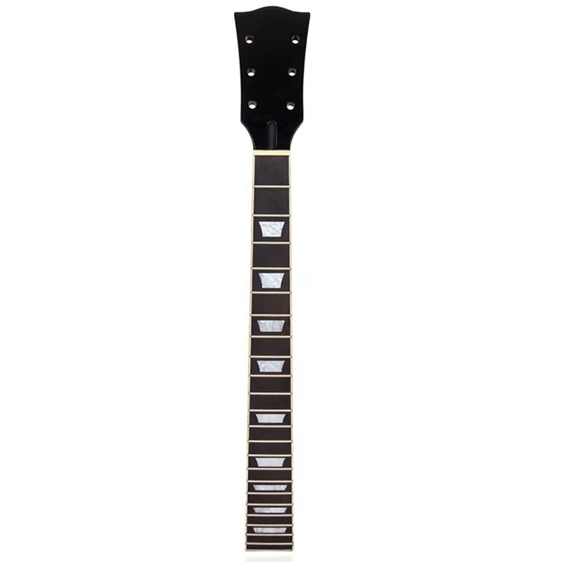 22 Frets Electric Guitar Maple Neck Rosewood Fretboard Black Finish For Gibson Les Paul LP Guitars