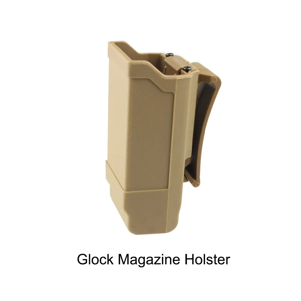 SOETAC  Quick Release Magazine Pouch Single Mag Pistol Holster for Glock 1911 Cartridge Pouch Gear Holder Mags - view 2