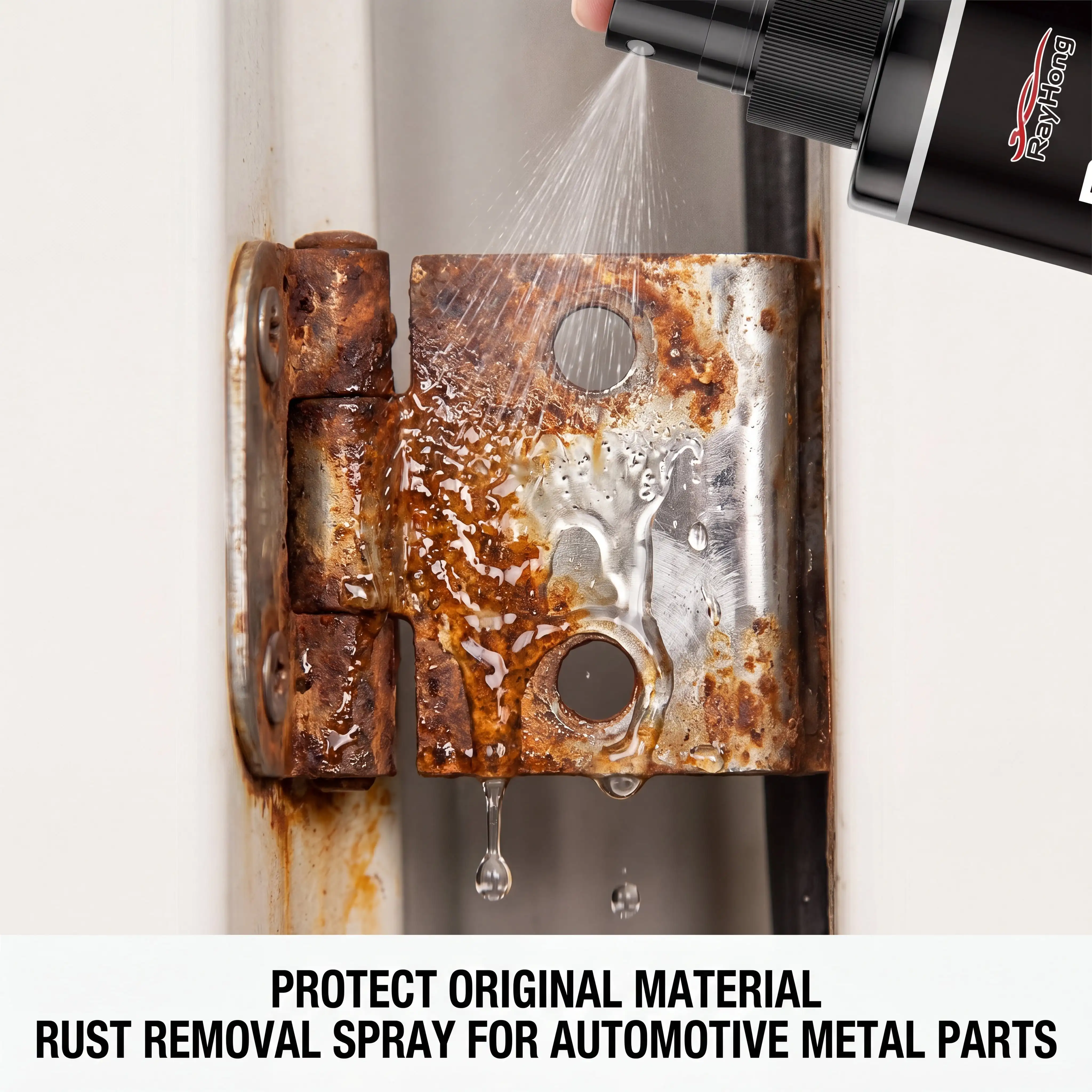 Automotive Rust Removal Spray Metal Hardware Cleaner Lubricating Protection Fluid Home Auto DIY Renovation Repair Liquid 100ml
