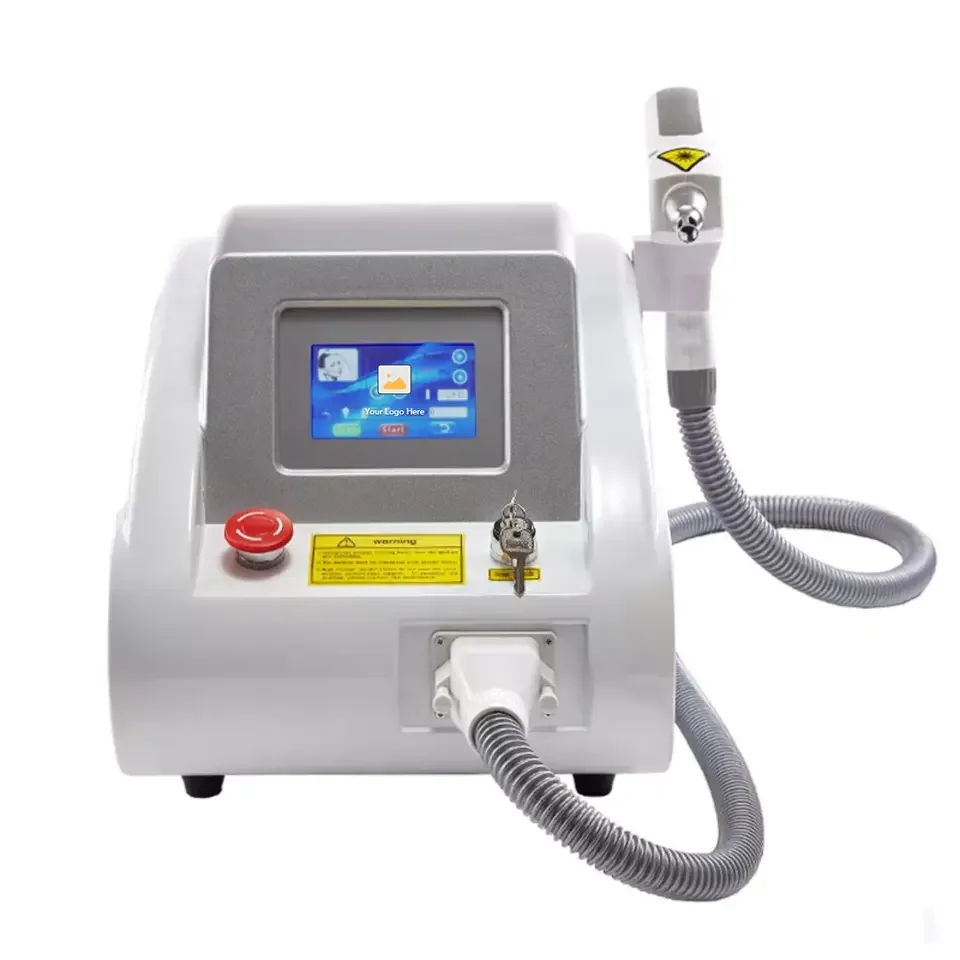 PMU Q-Switched Nd YAG Laser Tattoo Removal Machine Eyebrow Washing Carbon Peeling Chloasma Professional Treatment Beauty Device