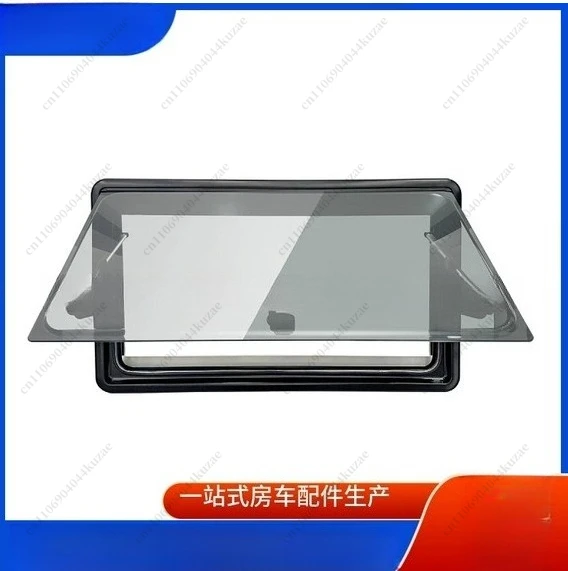 Integrated Molding Scroll Curtain Right-angle Push-out Window Series - One-stop RV Accessories