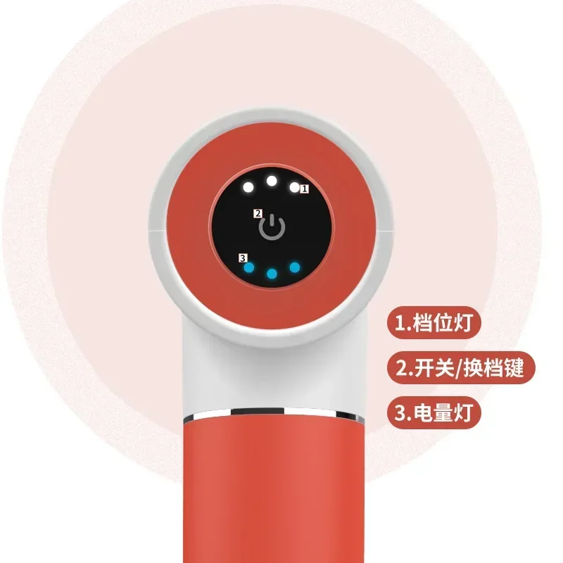 2025 5 مسدس تدليك عميق كهربائي، مسدس تدليك عضلات، مسدس لمس للرقبة، مسدس فآسيا صغير للتدليك