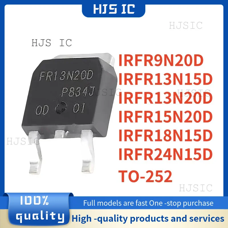 10PCS NEW FR9N20D FR13N15D FR13N20D FR15N20D FR18N15D FR24N15D TO-252 IRFR9N20D IRFR13N15D IRFR13N20D IRFR15N20D IRFR18N15D