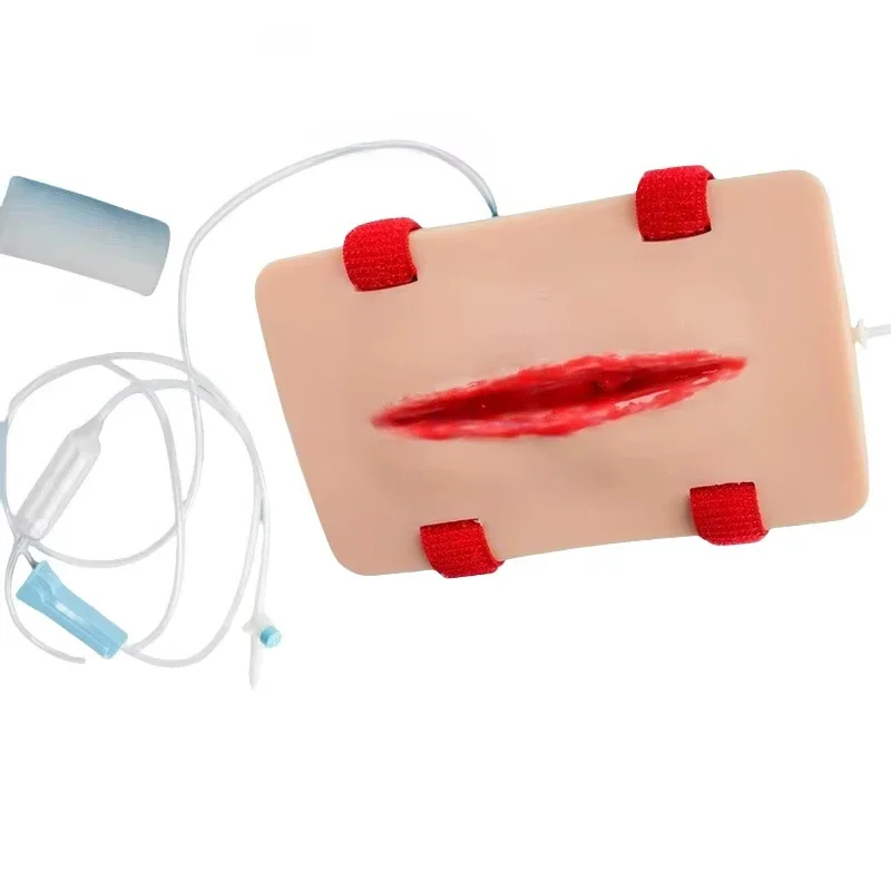 PVC trauma simulation wound hemostasis exercise model wearable emergency training tool