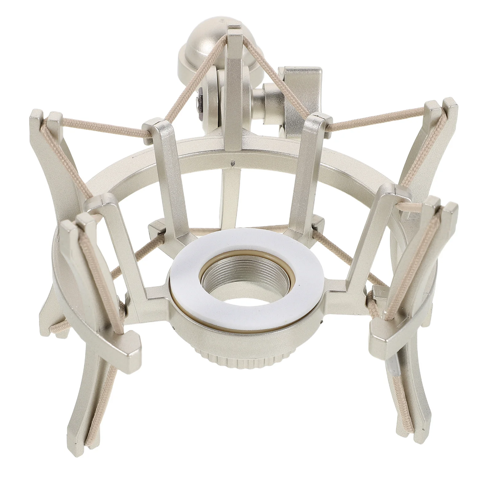 

Plastic Mic Shock Mount 2.1cm Hole Adjustable Anti-Vibration Bracket for Clear Audio Quality in Live Streaming Recording