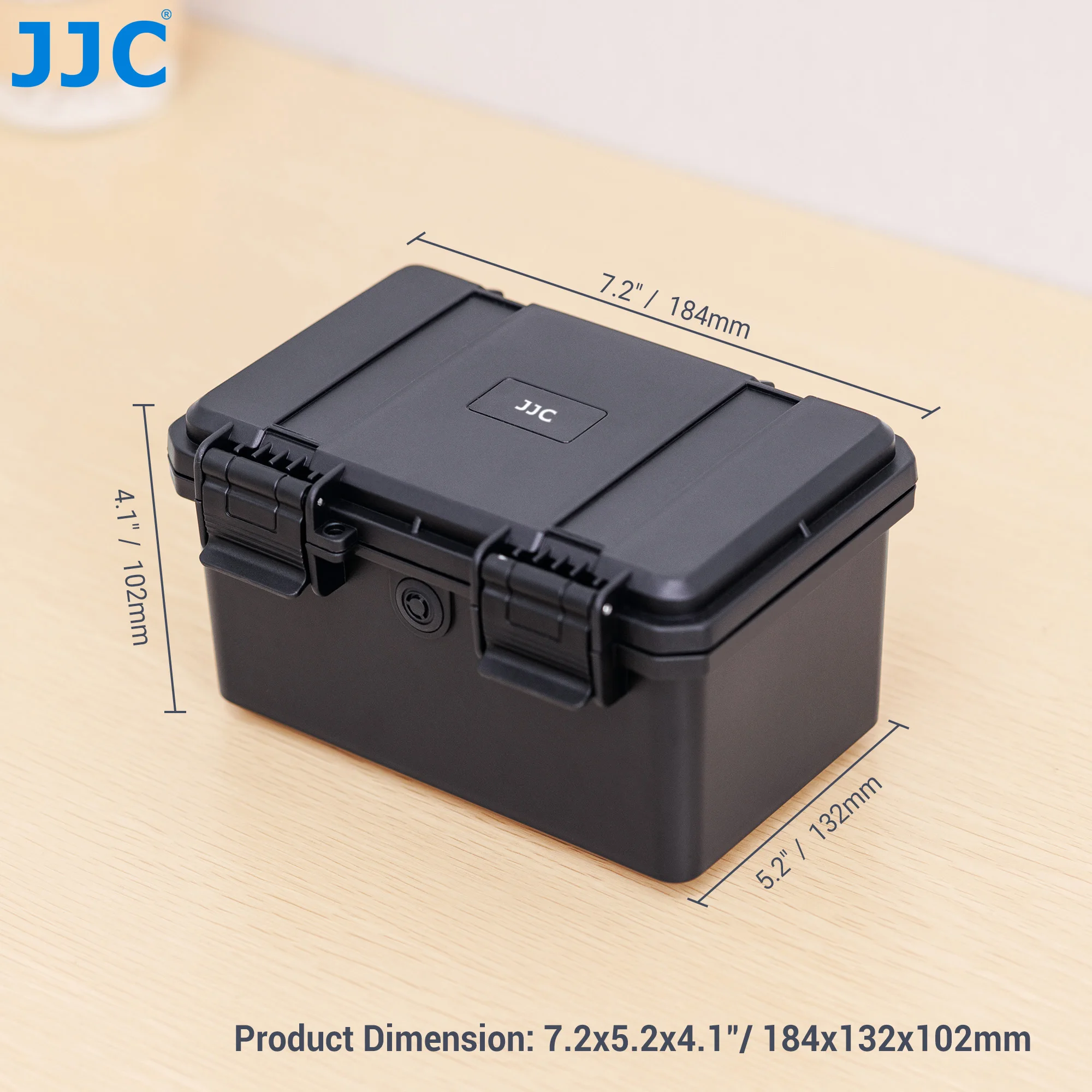 JJC 21700 Battery Storage Case AA AAA Battery Case Holder  Waterproof Hard Shell Battery Box Container For 24x AA AAA Batteries