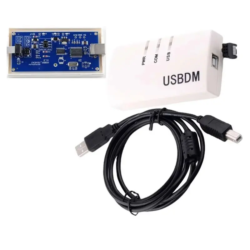 A13E-USBDM Emulator Programmer Debugger BDM OSBDM Download Downloader 48Mhz USB2.0 Support HCS08 Series With 6P Cable