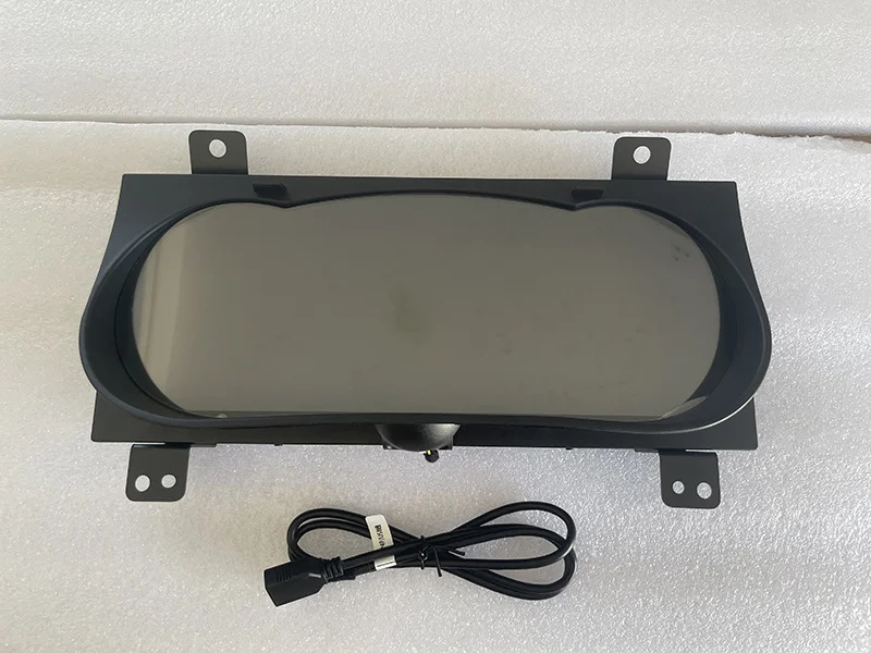 عداد سرعة السيارة 12.3 بوصة نظام لينكس LCD لوحة القيادة الرقمية العنقودية لتويوتا هايلكس ريفو روكو فورتشنر 2016-2024