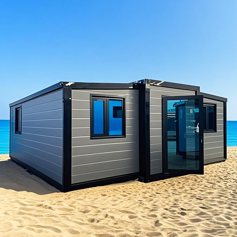 Manufacturer Direct Sale Modern Luxury Casas Prefrafricadas Prefab Steel Container House 20FT 40FT Expandable Container House