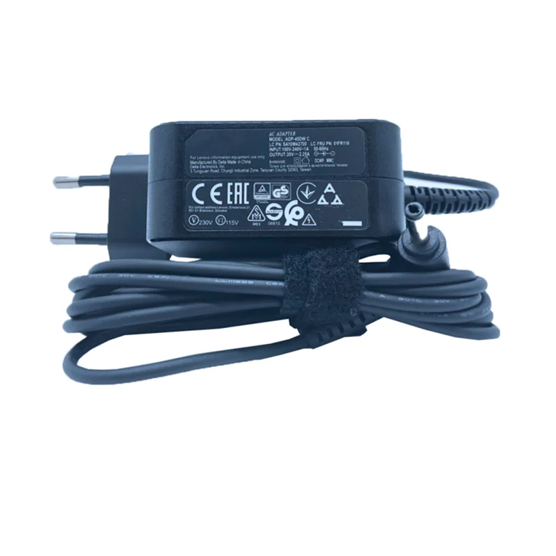 Adaptador de corriente alterna ADP-45DW C ADL45WCA, 20V, 2,25a, 45W, para LENOVO ADLX45NCC3A SA10M42700, cargador de energía ADP-45DW B, enchufe para EE. UU./Reino Unido/UE