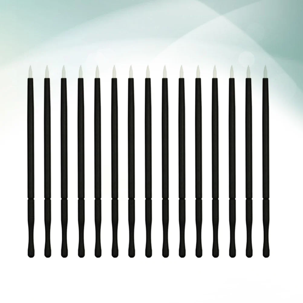 

50Pcs Eyeliner Brushes Disposable Thin Brush Tips Eye Makeup Tools Liquid Eyeliner Applicator Wand Suitable for Professional Use