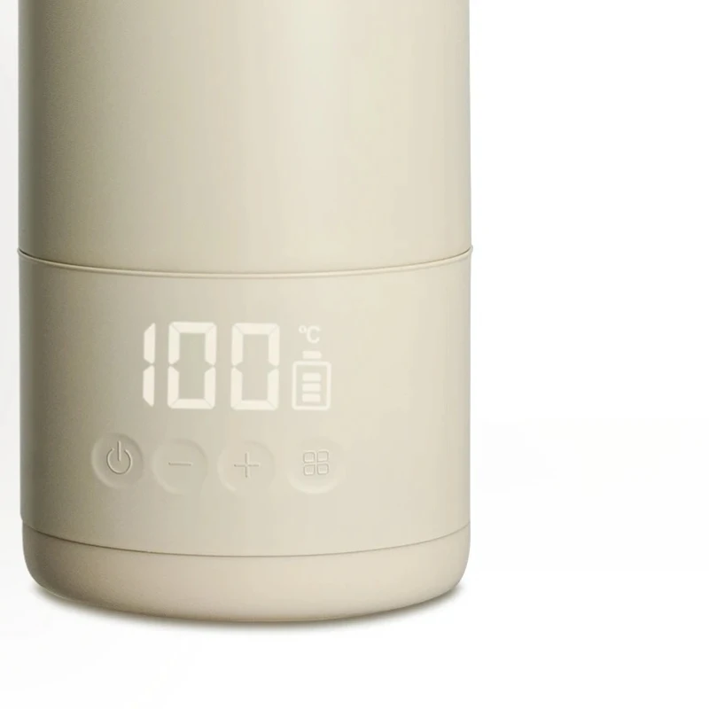 

Battery Kettle Fast Charge Cordless Instant Charge Usb Heater 500ml Capacity Portable Baby Travel Water Heater