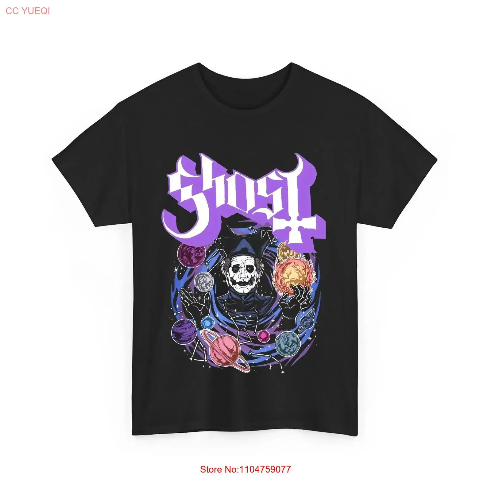 Ghost Band T Shirt Tobias Forge ArT vintage Washed designer clothes Casual Soft streetwear Comfortable Versatile graphic