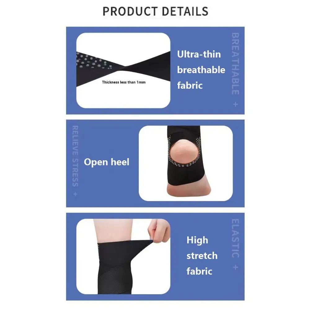 Chaussettes de pied pour fasciite plantaire, soutien du tendon, protège-cheville de sport, attelle de cheville, protection pour Sports de plein air, manchon de soutien de Compression