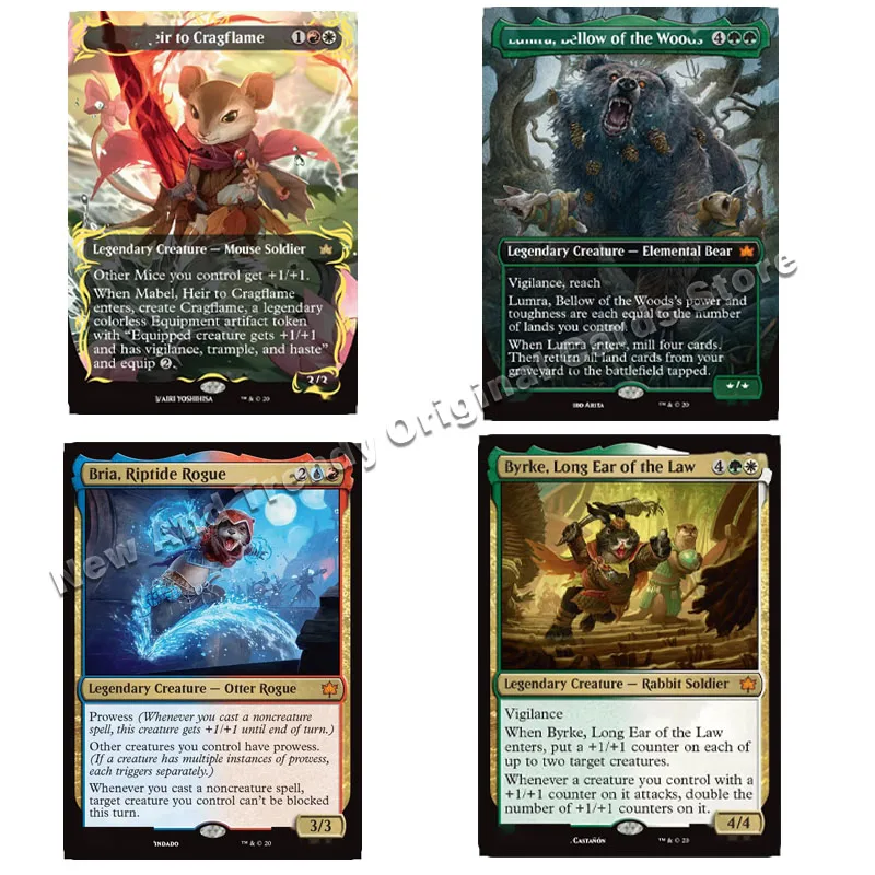 Original Magic：the Gathering(MTG)Cards Bloomburrow BLB Commander Deck Bundle Box Limited Edition Card Toy Collection Gift