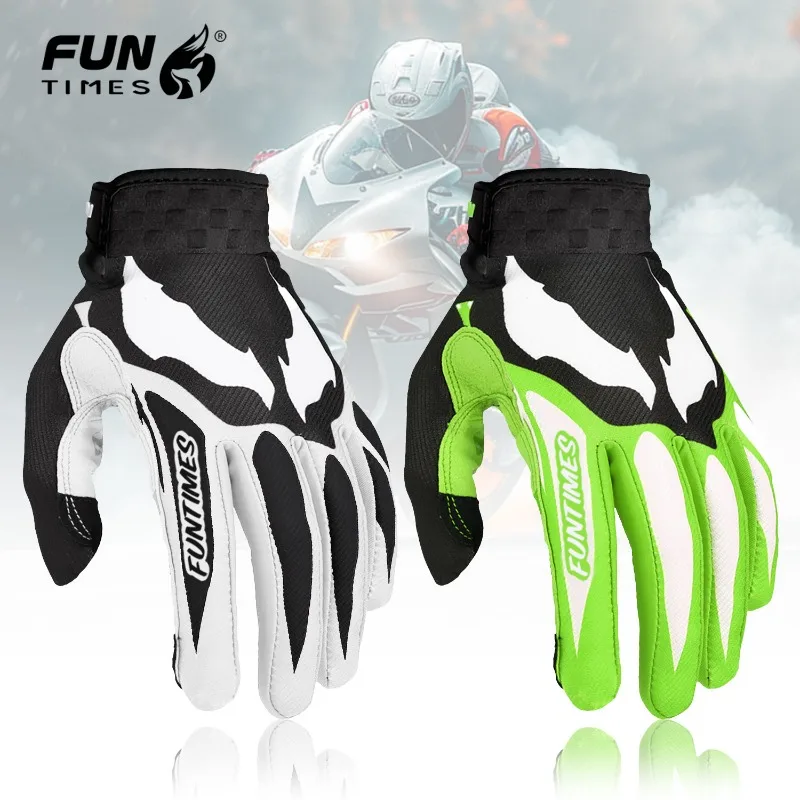 Outdoor-Sport, Radfahren, Motorrad, Rennhandschuhe