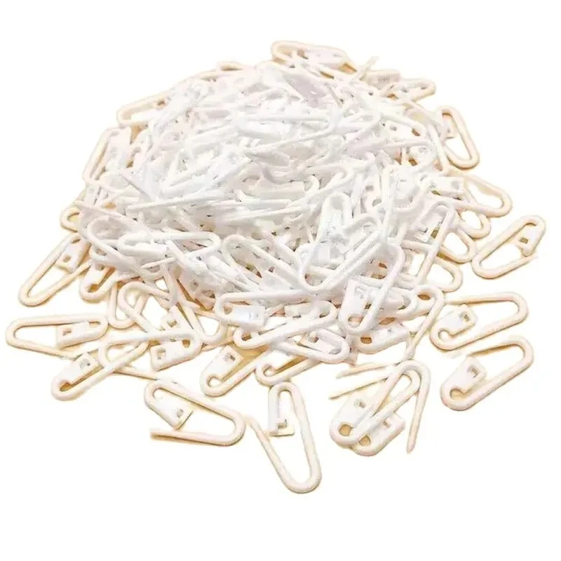 50pcs/Lot 9 Colors Small Plastic Safety Pin Buckle Children'S Clothing Store Clothes Listing Accessories Apparel Diy Sewing Tool